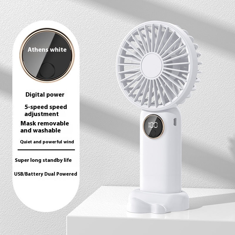 Handheld Portable Long Endurance Folding Small Fan