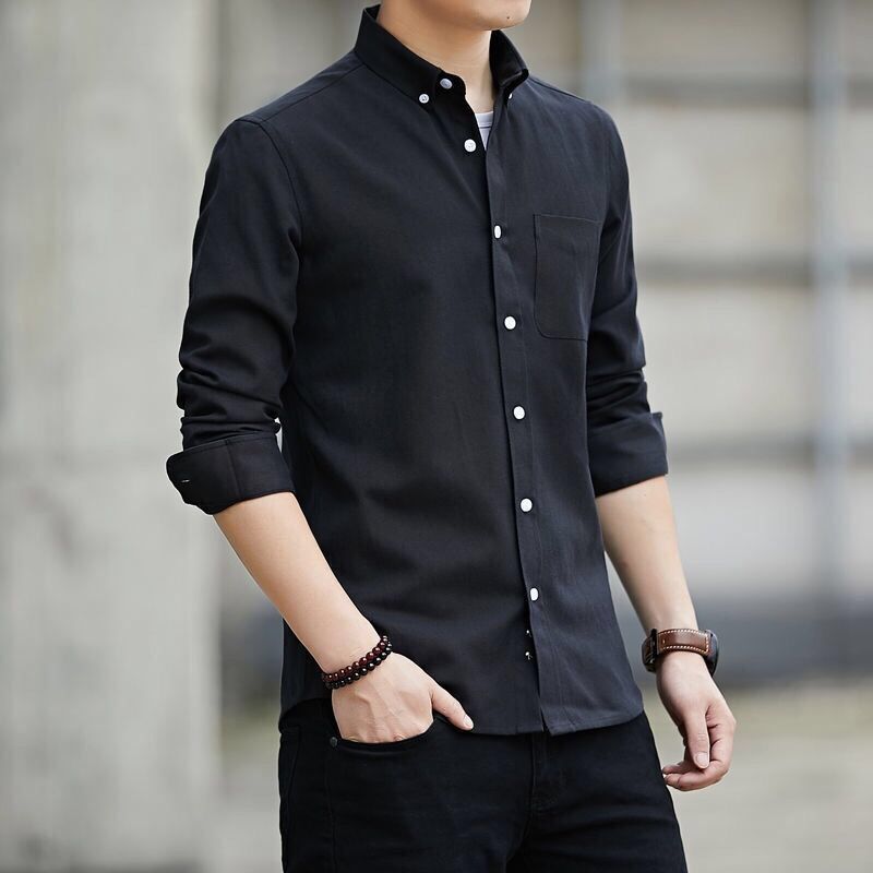 Men's Shirts Slim Fit Casual