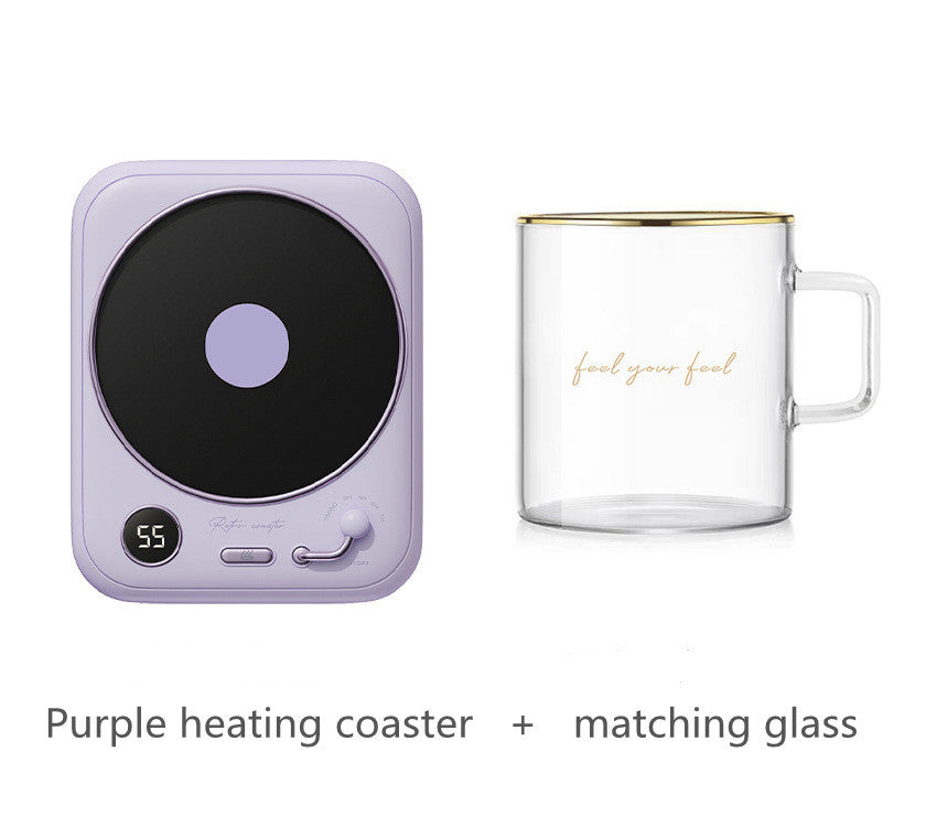 Heating Constant Temperature Coaster Keeps Warm In Winter