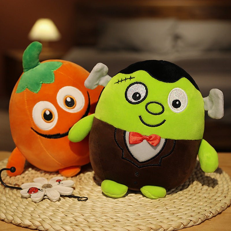 Spoof Halloween Funny Pumpkin Doll Gift