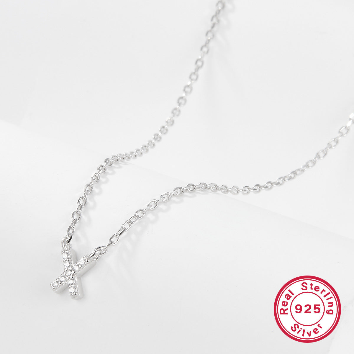 Silver Necklace Minority Simple Clavicle Chain