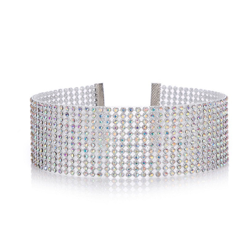 Crystal Rhinestone Choker for Women