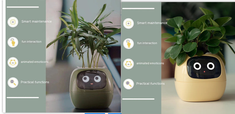 Smart Planter Endless with 49 Rich Expressions & 7 Smart Sensors.