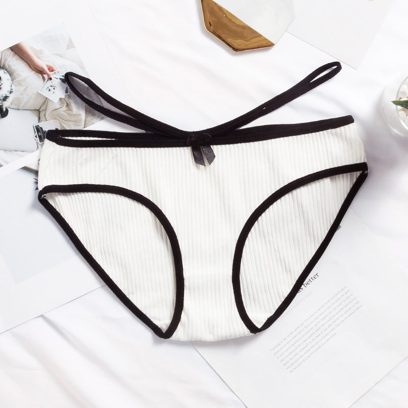 Cotton Low Waist Breathable Women's Underwear