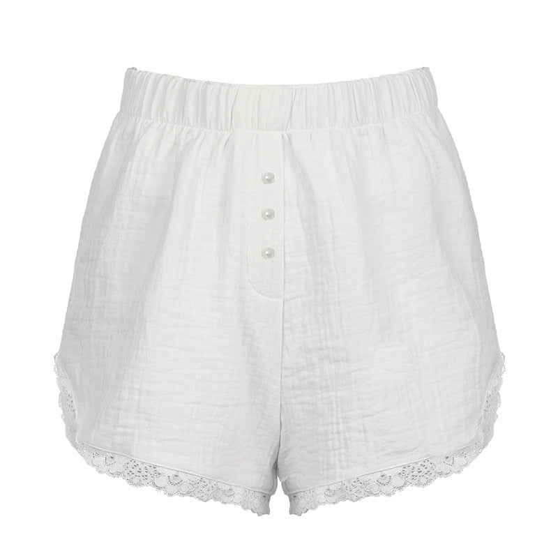 Women's Casual Lace Casual Shorts