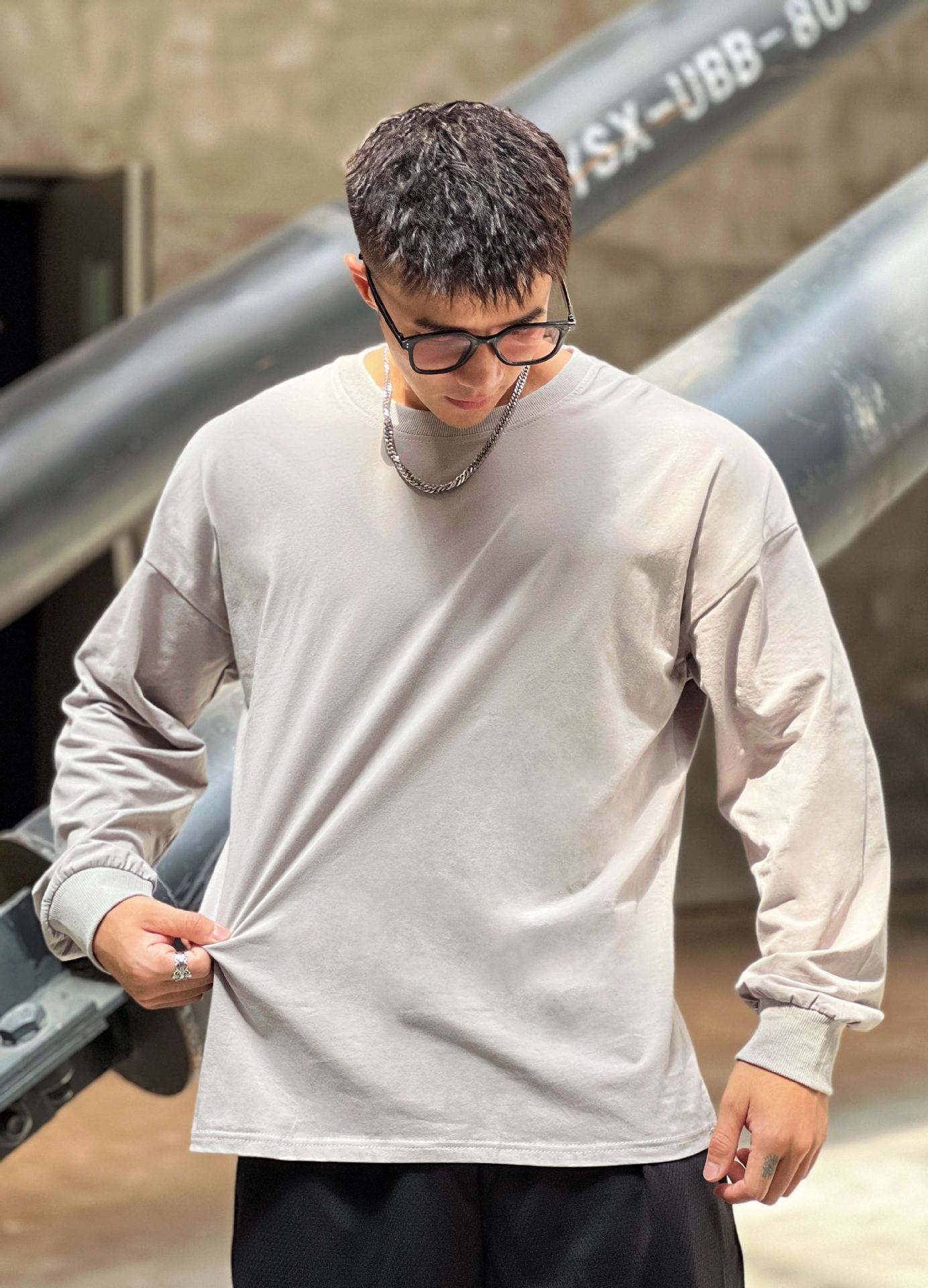 Loose Long Sleeve T-shirt