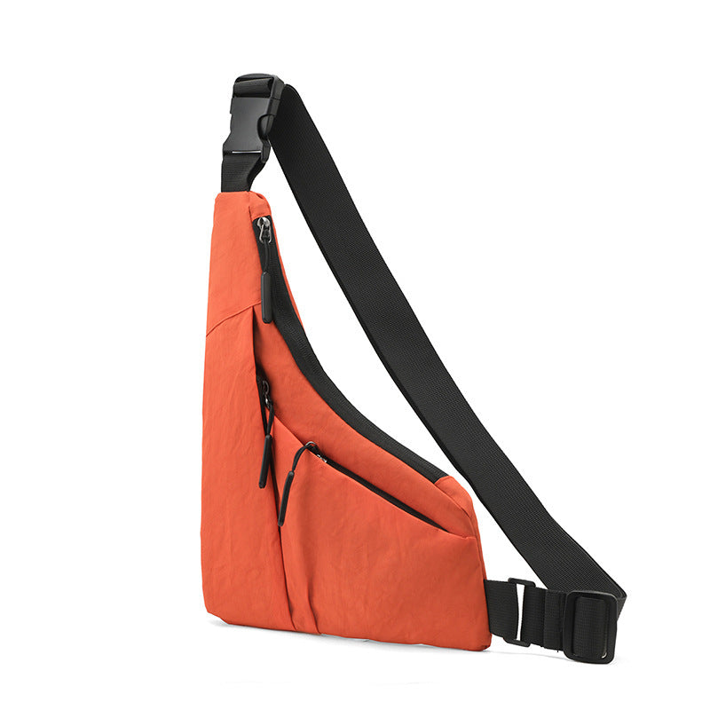 Close-fitting Triangle Bag Casual Derm Men's Crossbody Casual Chest Bag