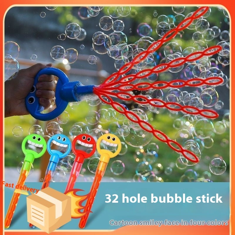 Holding Bubble Machine