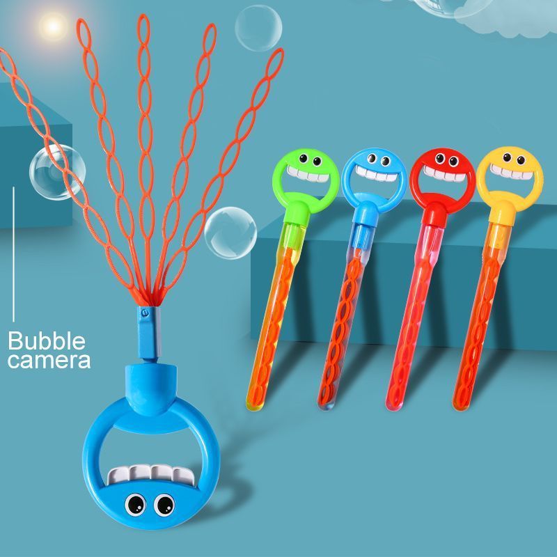 Holding Bubble Machine