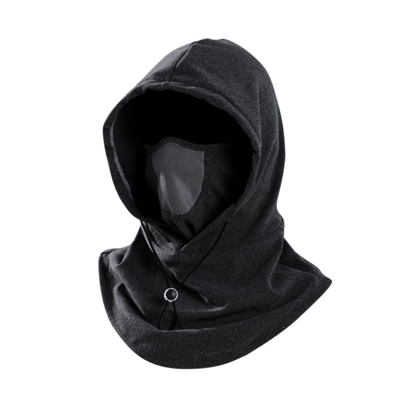 Winter Thermal Fleece Scarf Ski Face Mask Neck Warmer Hood Hat Windproof Cold Warm Riding Cap Sports Outdoor