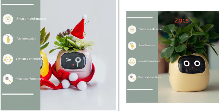 Smart Planter Endless with 49 Rich Expressions & 7 Smart Sensors.