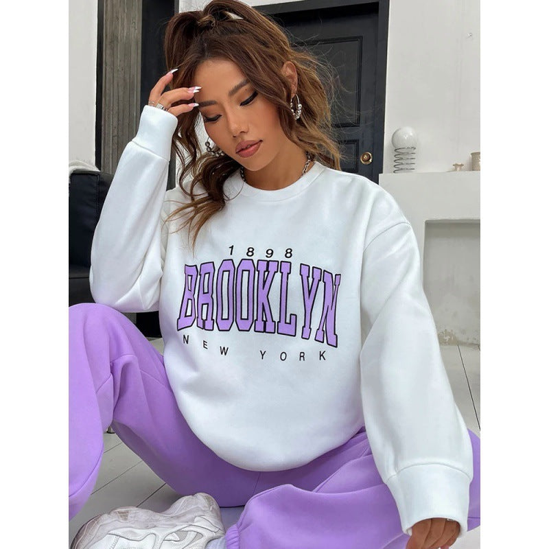 Women's Sweater Suit Hoodie Two-piece