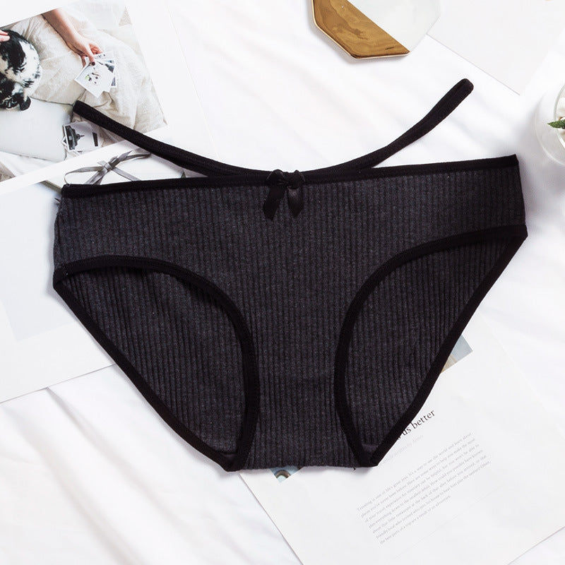 Cotton Low Waist Breathable Women's Underwear